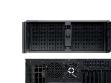 FANTEC TCG-4880X07-1 - Kan monteras i rack 4U - utökad ATX - ingen strömförsörjning (ATX12V / EPS12V) - svart