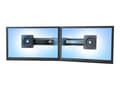 Miniatyrbilde 3 av 5: Ergotron - Monteringssett (håndtak, dobbel skjermfeste) - for 2 LCD-skjermer - svart - skjermstørrelse: 17"-24" - for P/N: 45-353-026