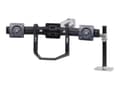 Miniatyrbilde 4 av 5: Ergotron - Monteringssett (håndtak, dobbel skjermfeste) - for 2 LCD-skjermer - svart - skjermstørrelse: 17"-24" - for P/N: 45-353-026