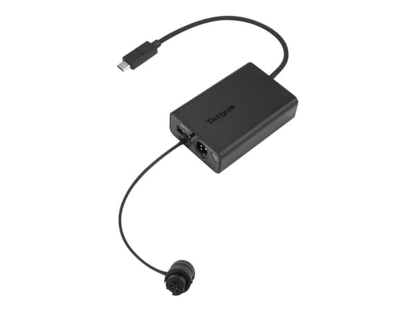 Targus USB-C Multiplexer Adapter - USB-adapter - 24 pin USB-C (hane) till USB typ A (hona) - USB 3.0 - svart