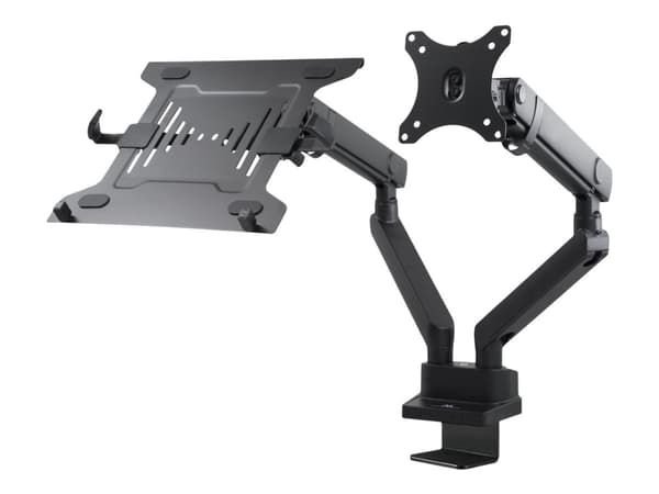 Maclean MC-813 - Monteringssats - justerbar arm - för LCD-bildskärm/bärbar dator - aluminium, stål - skärmstorlek: 17"-32" - disk-monteringsbar