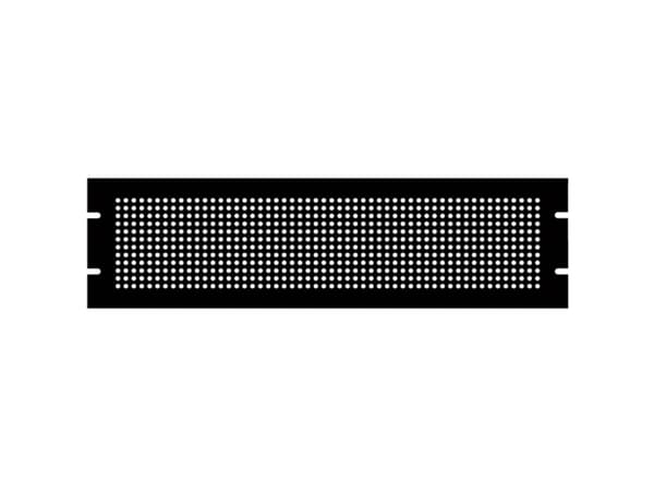 Hammond Electronics PPFS19007BK2 Asennuslevy (L x S x K) 483 x 2 x 178 mm Teräslevy Musta 1 kpl