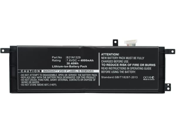 CoreParts - Batteri til bærbar PC - litiumion - 4000 mAh - 30.4 Wh - svart - for ASUS F453MA
