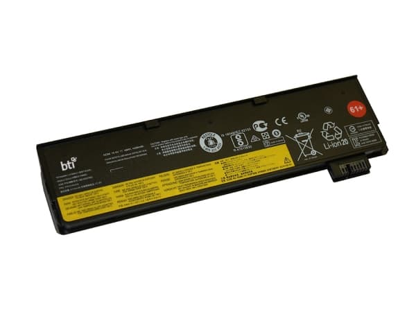 BTI LN-4X50M08811-BTI - Batteri til bærbar PC (tilsvarer: Lenovo 4X50M08811) - litiumpolymer - 6-cellers - 4400 mAh - for Lenovo ThinkPad A475; A485;
