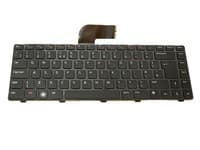 Dell - Tangentbord - brittisk - svart - för Inspiron 15 N5040, 15 N5050, 15R