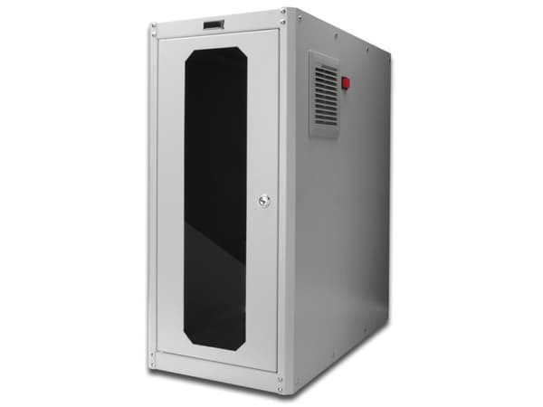Digitus DN-CC 9002, Itseseisova teline, Näppäinlukko, Harmaa