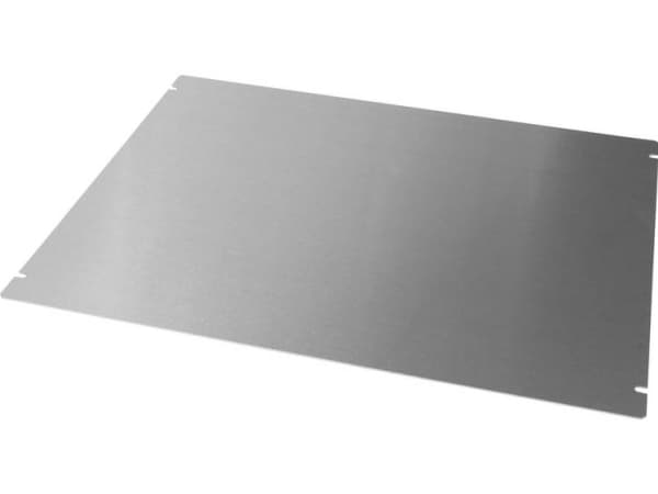 Hammond Electronics 1434-1713 Gulvplade (L x B x H) 432 x 330 x 1 mm Aluminium Natur 1 stk