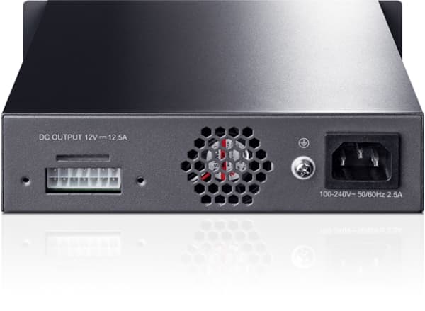 TP-Link RPS150 strømadapter og vekselretter Innendørs 150 W Sort