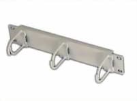 Triton - Panel for kabelhåndtering - RAL 7035 - 1U - 10"