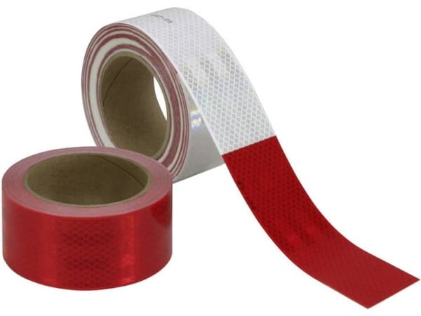 3M Diamond Grade™ 983-326 983326 Refleksfolie Rød, Hvid 45.7 m (L x B) 45.7 m x 50.8 mm