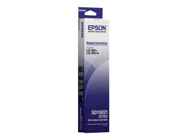 Epson - Svart - färgband - för LQ 300, 300+, 300+II, 300+II Colour, 500, 550, 570, 570+, 580, 800, 850, 870
