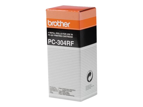 Brother PC304RF - Skriverbånd - for Brother MFC-970; FAX-917, 920, 930, 931, 940; IntelliFAX 750, 770, 775, 870MC, 885MC