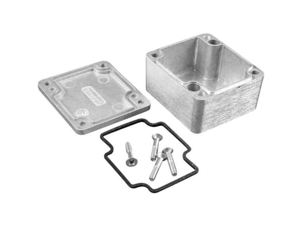 Hammond Electronics 1550Z113GASKET Tætning Silikone Sort (L x B x H) 150 x 64 x 2 mm 2 stk