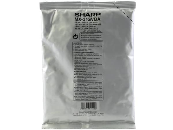 Sharp MX31GVBA - Svart - framkallningsdel - för Sharp MX-2600N, MX-3100N, MX-4100N, MX-4101N, MX-5000N, MX-5001N