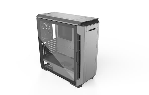Phanteks Eclipse P600S, Midi Tower, PC, Harmaa, ATX, EATX, mikro ATX, Mini-ITX, Lasi, Terästä, Pelaaminen