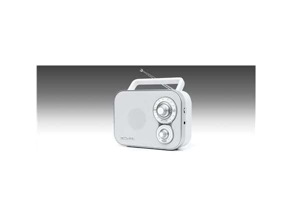 Muse M-051 RW, Bærbar, Analog, FM, MW, Hvit, Rotasjon, AC / batteri