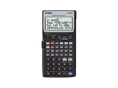 Casio FX-5800P - Vetenskaplig kalkylator - 10 siffror + 2 exponenter - batteri