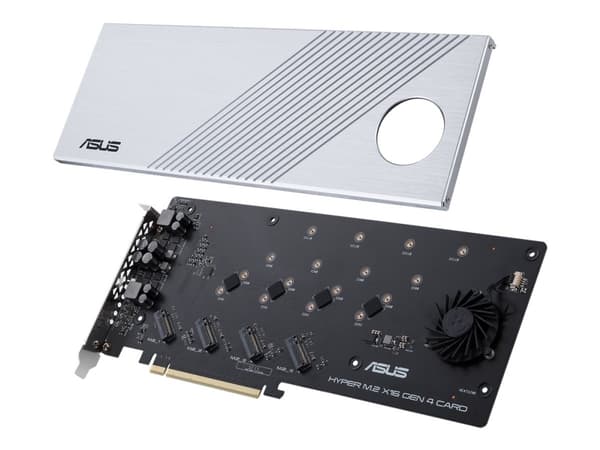 Asus ASUS Hyper M.2 x16-kort 4. generasjon (PCIe 4.0/3.0)
