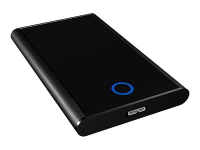 ICY BOX IB-273StU3 - Lagringspakning - 2,5" - SATA 3Gb/s - USB 3.0 - sort