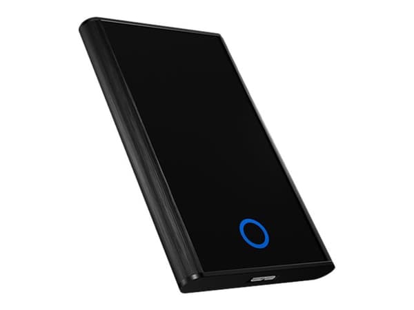 ICY BOX IB-273StU3 - Lagringspakning - 2,5" - SATA 3Gb/s - USB 3.0 - sort
