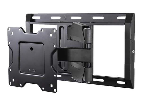Ergotron Neo-Flex UHD - Monteringssett (veggmontering) - lav profil - for flatpanel - utkragning - svart - skjermstørrelse: fra 37"