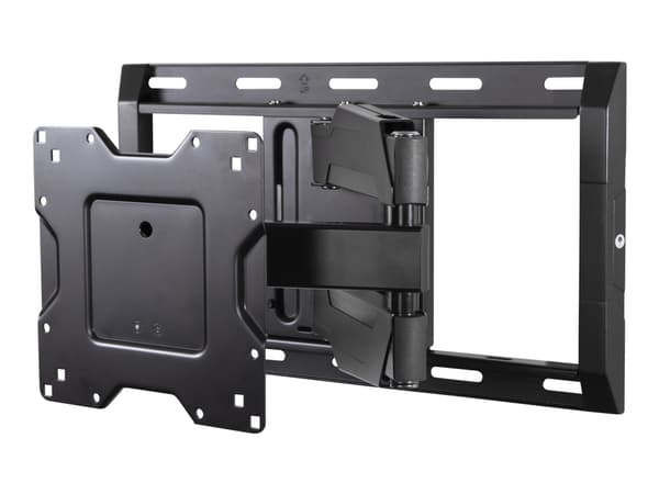 Ergotron Neo-Flex UHD - Monteringssett (veggmontering) - lav profil - for flatpanel - utkragning - svart - skjermstørrelse: fra 37"