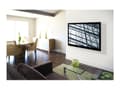 Miniatyrbilde 2 av 5: Ergotron Neo-Flex UHD - Monteringssett (veggmontering) - lav profil - for flatpanel - utkragning - svart - skjermstørrelse: fra 37"