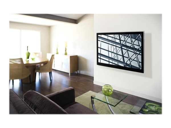 Ergotron Neo-Flex UHD - Monteringssett (veggmontering) - lav profil - for flatpanel - utkragning - svart - skjermstørrelse: fra 37"