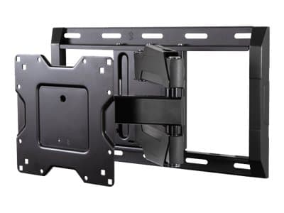 Ergotron Neo-Flex UHD - Monteringssett (veggmontering) - lav profil - for flatpanel - utkragning - svart - skjermstørrelse: fra 37" Sort