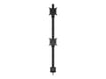 Miniatyrbilde 5 av 5: Multibrackets M VESA Deskmount Officeline Dual Vertical - Monteringssett - for 2 LCD-skjermer - stål - svart - skjermstørrelse: 15"-30" - skrivebords