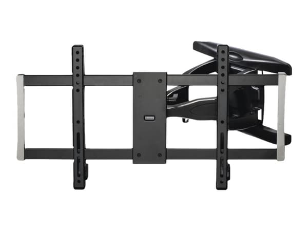 Hama FULLMOTION TV Wall Bracket, Premium - Monteringssats (väggfäste) - för platt panel - aluminium, stål, krompläterad plast - svart - skärmstorlek: