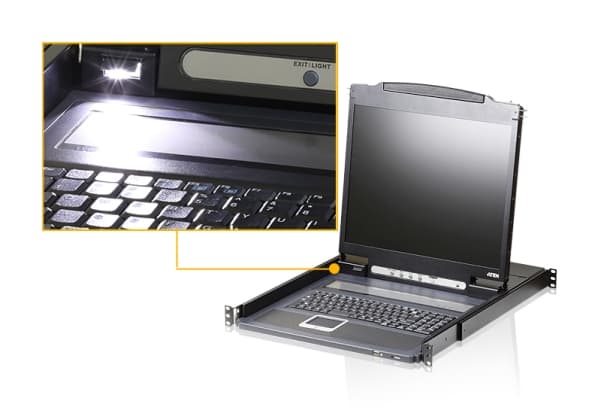 Aten CL3000N, 48,3 cm (19"), 1280 x 1024 piksler, 250 cd/m², 1000:1, 170°, 160°