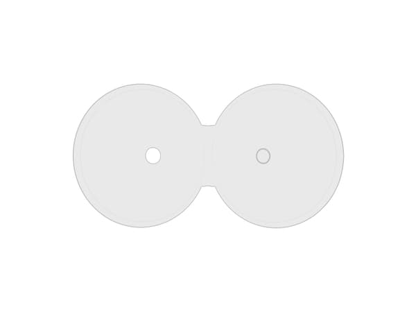 MediaRange BOX86, C-skall, 1 disker, Gjennomsiktig, Plast, 120 mm, RoHS