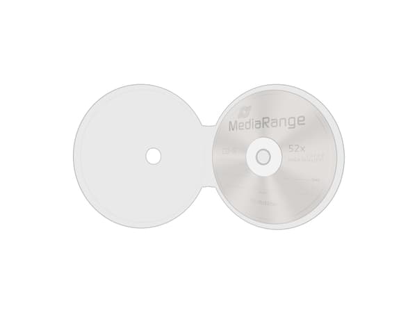 MediaRange BOX86, C-skall, 1 disker, Gjennomsiktig, Plast, 120 mm, RoHS