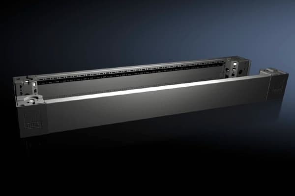 Rittal 8620.005, Rackbase, Sort, Stål, 1000 mm, 100 mm, 2 stykker