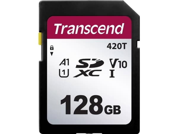 Transcend - Flash-minnekort - 128 GB - UHS-I / Klasse 10 - SDXC UHS-I