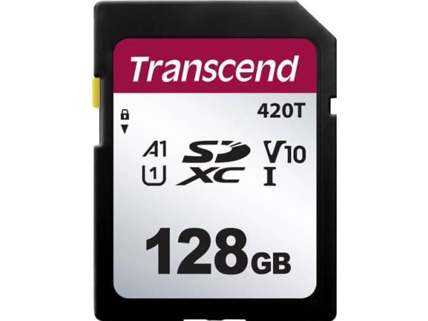 Transcend - Flash-minnekort - 128 GB - UHS-I / Klasse 10 - SDXC UHS-I