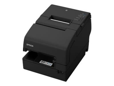 Epson TM-H6000V-204P0: P-USB, Black, Thermal, Maksupäätetulostin, 180 x 180 DPI, 5,7 lps, 350 mm/s, 1,41 x 3,39 mm