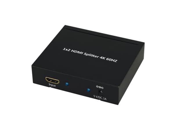 Secomp 14.99.3582, HDMI, 2x HDMI, 4096 x 2160 piksler, sortering, metall, 3840 x 2160