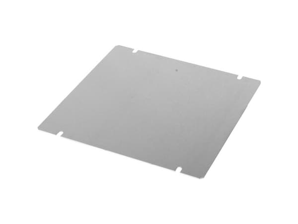 Hammond Electronics 1434-77 Gulvplade (L x B x H) 178 x 178 x 1 mm Aluminium Natur 1 stk