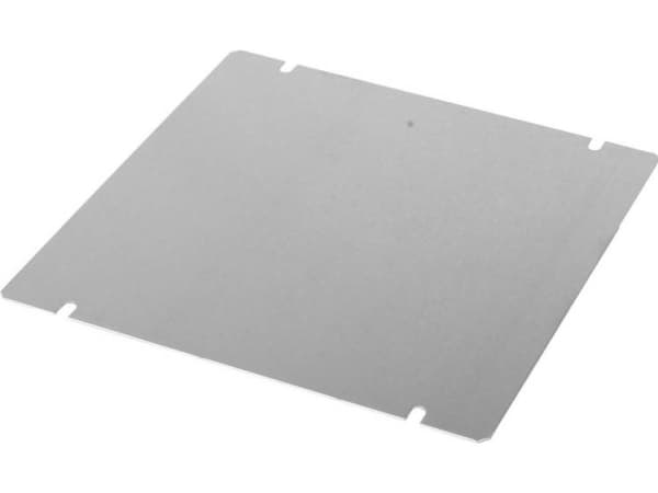 Hammond Electronics 1434-77 Gulvplade (L x B x H) 178 x 178 x 1 mm Aluminium Natur 1 stk