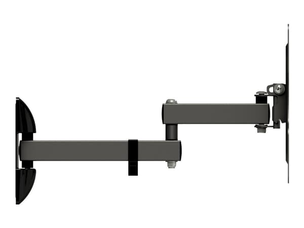 ART AR-83 - Konsol - justerbar arm - för LCD-TV - metall - svart - skärmstorlek: 10"-42" - väggmonterbar
