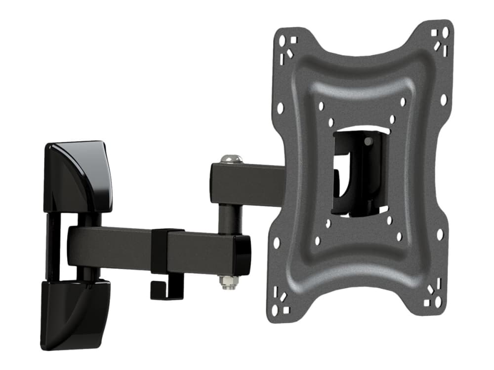 ART AR-83 - Konsol - justerbar arm - för LCD-TV - metall - svart - skärmstorlek: 10"-42" - väggmonterbar