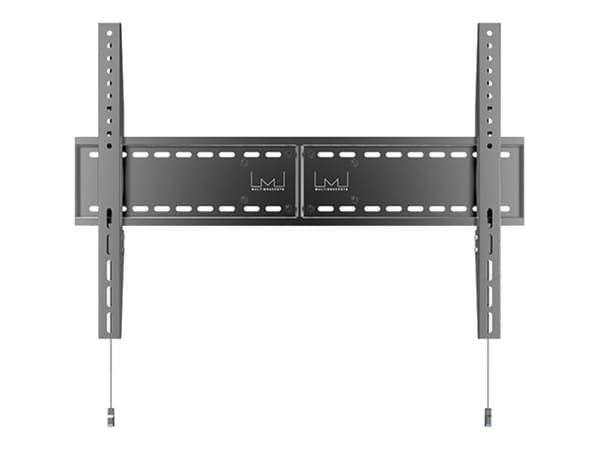 Multibrackets M Universal Wallmount Fixed HD - Monteringssett (veggmontering) - for flatpanel - svart - skjermstørrelse: 60"-110" - monteringsgrenses