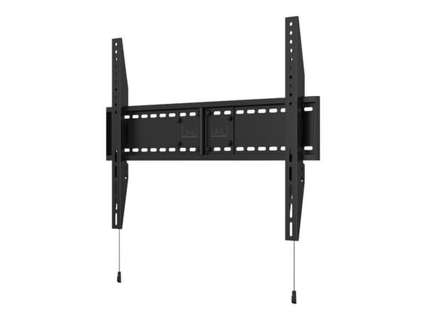 Multibrackets M Universal Wallmount Fixed HD - Monteringssett (veggmontering) - for flatpanel - svart - skjermstørrelse: 60"-110" - monteringsgrenses Sort