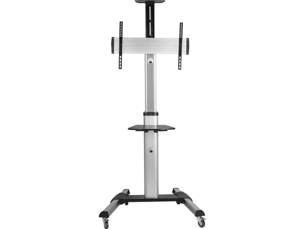InLine 23170A, 50 kg, 94 cm (37"), 94 cm (37"), 600 x 400 mm, Korkeudensäätö, Musta, Hopea