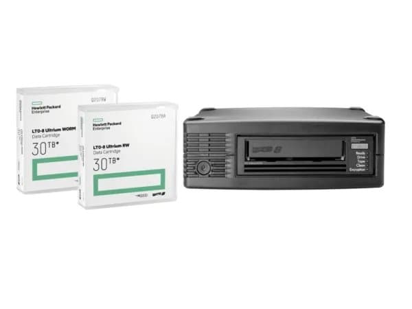 HPE Ultrium WORM Data Cartridge - LTO Ultrium WORM 8 - 12 TB / 30 TB - skrivbara etiketter - grön - för StoreEver LTO-8 Ultrium 30750, LTO-8 Ultrium