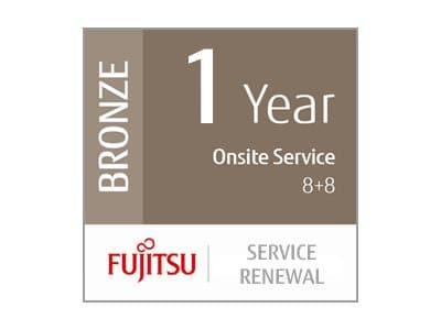 Ricoh Scanner Service Program 1 Year Bronze Service Renewal for Fujitsu Departmental Scanners - Utvidet serviceavtale (fornyelse) - deler og arbeid -