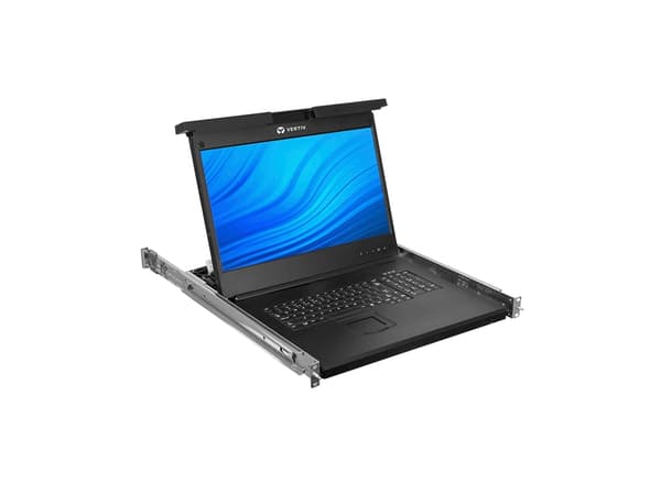 Vertiv Avocent LRA185KMM16D-205, 48,3 cm (19"), 1366 x 768 pikseliä, LED LCD, 250 cd/m², 1000:1, 41 cm