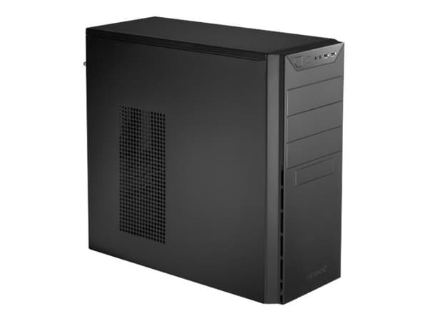 Antec New Solution VSK-4000E - Tower - ATX - ingen strømforsyning - svart - USB/lyd Sort